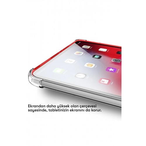 Newface Samsung Galaxy T737 Tab S7 FE 12.4 Kılıf Anti Şeffaf Tablet Silikon - Şeffaf Newface Samsung Galaxy T737 Tab S7 FE 12.4 Kılıf Anti Şeffaf Tablet Silikon - Şeffaf