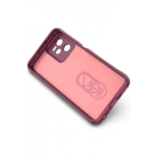 Newface Realme C35 Kılıf Optimum Silikon - Bordo Newface Realme C35 Kılıf Optimum Silikon - Bordo