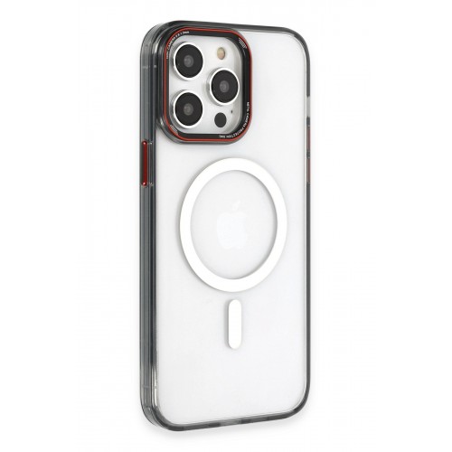 Newface iPhone 14 Pro Max Kılıf Dinamik Magneticsafe Silikon - Siyah Newface iPhone 14 Pro Max Kılıf Dinamik Magneticsafe Silikon - Siyah