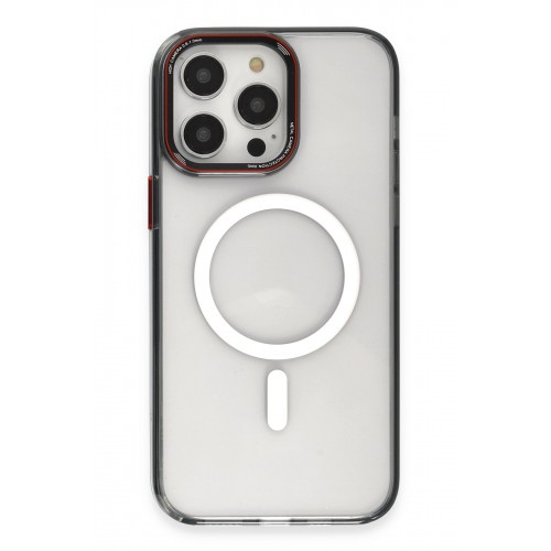 Newface iPhone 14 Pro Max Kılıf Dinamik Magneticsafe Silikon - Siyah Newface iPhone 14 Pro Max Kılıf Dinamik Magneticsafe Silikon - Siyah