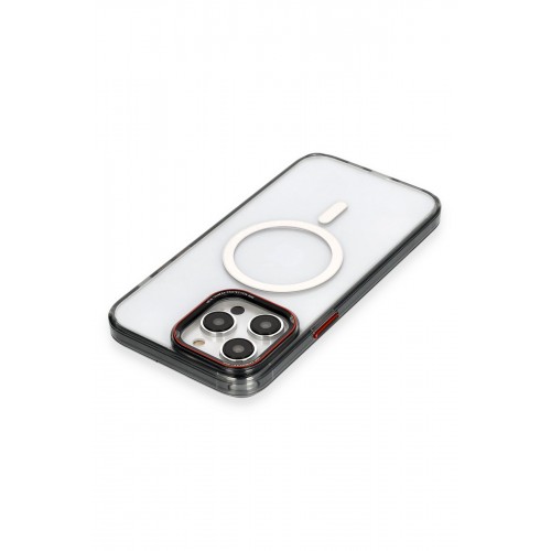 Newface iPhone 14 Pro Max Kılıf Dinamik Magneticsafe Silikon - Siyah Newface iPhone 14 Pro Max Kılıf Dinamik Magneticsafe Silikon - Siyah