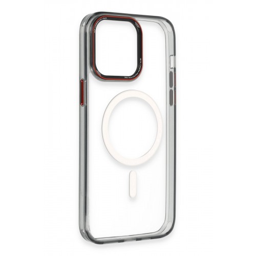 Newface iPhone 14 Pro Max Kılıf Dinamik Magneticsafe Silikon - Siyah Newface iPhone 14 Pro Max Kılıf Dinamik Magneticsafe Silikon - Siyah