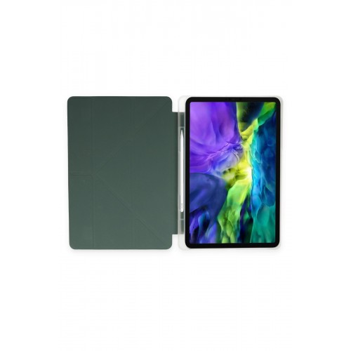 Newface iPad Pro 10.5 Kılıf Kalemlikli Hugo Tablet Kılıfı - Koyu Yeşil Newface iPad Pro 10.5 Kılıf Kalemlikli Hugo Tablet Kılıfı - Koyu Yeşil