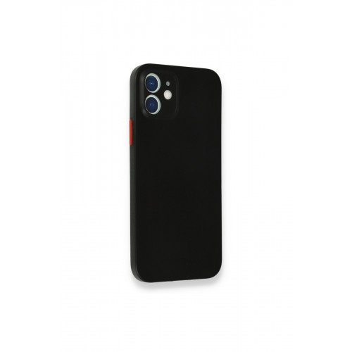 Newface iPhone 12 Mini Kılıf PP Ultra İnce Kapak - Siyah Newface iPhone 12 Mini Kılıf PP Ultra İnce Kapak - Siyah