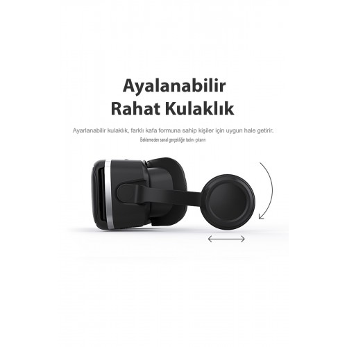 Newface Shinecon SC-G04E 3D Sanal Gerçeklik Gözlüğü - Siyah Newface Shinecon SC-G04E 3D Sanal Gerçeklik Gözlüğü - Siyah