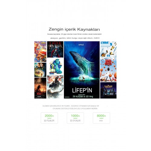 Newface Shinecon SC-G04EA 3D Sanal Gerçeklik Gözlüğü - Siyah Newface Shinecon SC-G04EA 3D Sanal Gerçeklik Gözlüğü - Siyah