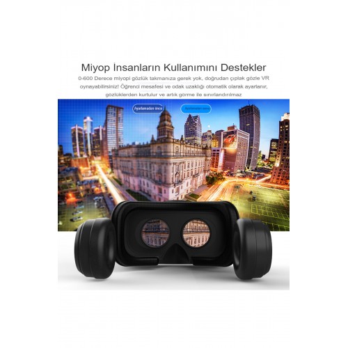 Newface Shinecon SC-G04EA 3D Sanal Gerçeklik Gözlüğü - Siyah Newface Shinecon SC-G04EA 3D Sanal Gerçeklik Gözlüğü - Siyah