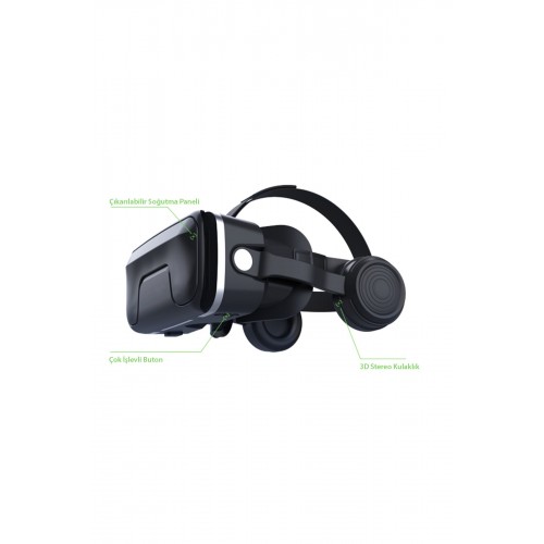 Newface Shinecon SC-G04EA 3D Sanal Gerçeklik Gözlüğü - Siyah Newface Shinecon SC-G04EA 3D Sanal Gerçeklik Gözlüğü - Siyah