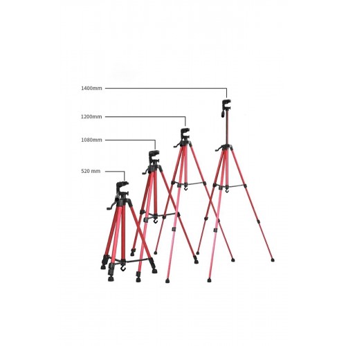 Newface 3366 Tripod - Kırmızı Newface 3366 Tripod - Kırmızı