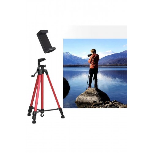 Newface 3366 Tripod - Kırmızı Newface 3366 Tripod - Kırmızı