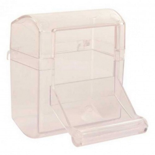 Trixie Kuş Tünekli Mama Yem Kabı 70ml 7x7cm Trixie Kuş Tünekli Mama Yem Kabı 70ml 7x7cm