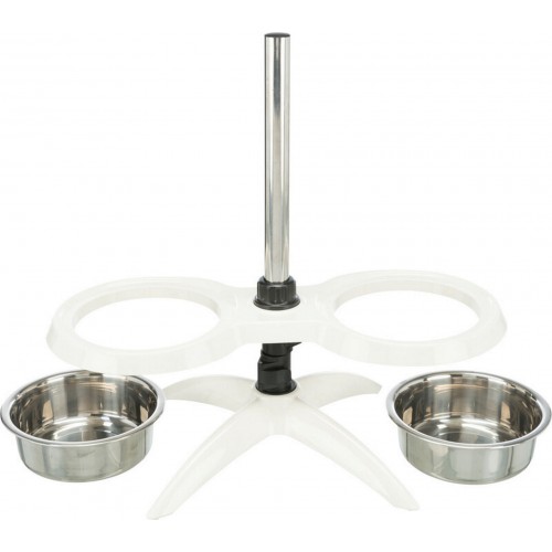 Trixie Köpek Ayaklı Mama ve Su Kabı Melamin Paslanmaz Çelik 2×1,6Lt 21cm Trixie Köpek Ayaklı Mama ve Su Kabı Melamin Paslanmaz Çelik 2×1,6Lt 21cm
