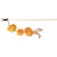 Trixie Kedi Oltası Peluş Pompom Top Valerianlı 40cm Trixie Kedi Oltası Peluş Pompom Top Valerianlı 40cm
