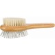 Trixie Çift Taraflı Tarama Fıçası Bambu Saplı 5x19cm