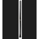 Trixie Köpek Boyun Tasması Gerçek Deri 52-63cm 30mm L-XL Siyah