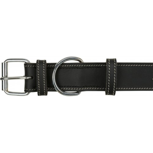 Trixie Köpek Boyun Tasması Kalın Deri 38-47cm 40mm M Siyah Trixie Köpek Boyun Tasması Kalın Deri 38-47cm 40mm M Siyah