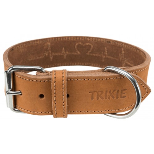 Trixie Köpek Boyun Tasması Kalın Deri 38-47cm 40mm M Kahverengi Trixie Köpek Boyun Tasması Kalın Deri 38-47cm 40mm M Kahverengi