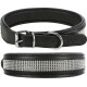 Trixie Köpek Boyun Tasması Deri Üzeri Taşlı 57-66cm 40mm L-XL Siyah Trixie Köpek Boyun Tasması Deri Üzeri Taşlı 57-66cm 40mm L-XL Siyah