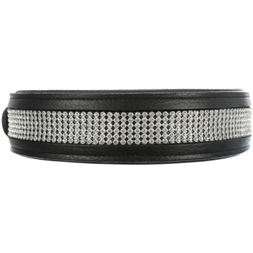Trixie Köpek Boyun Tasması Deri Üzeri Taşlı 57-66cm 40mm L-XL Siyah Trixie Köpek Boyun Tasması Deri Üzeri Taşlı 57-66cm 40mm L-XL Siyah