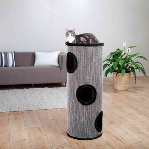 Trixie Kedi Tırmalama ve Oyun Kulesi, 100cm, Siyah Trixie Kedi Tırmalama ve Oyun Kulesi, 100cm, Siyah