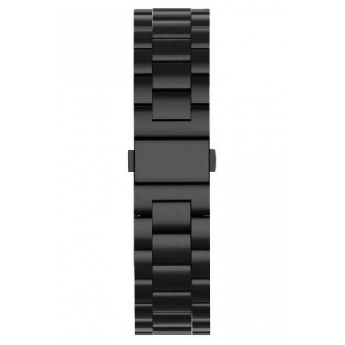 Newface Apple Watch 44mm Metal Baklalı Kordon - Siyah Newface Apple Watch 44mm Metal Baklalı Kordon - Siyah
