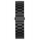 Newface Apple Watch 45mm Metal Baklalı Kordon - Siyah