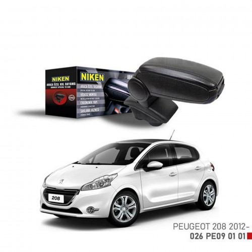 ARACA ÖZEL KOL DAYAMA SİYAH PEUGEOT 208 12 ARACA ÖZEL KOL DAYAMA SİYAH PEUGEOT 208 12