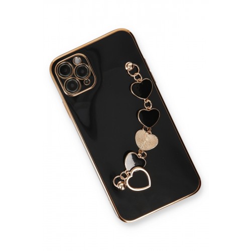 Newface iPhone 11 Pro Max Kılıf Esila Silikon - Siyah Newface iPhone 11 Pro Max Kılıf Esila Silikon - Siyah