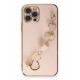 Newface iPhone 12 Pro Kılıf Esila Silikon - Pudra
