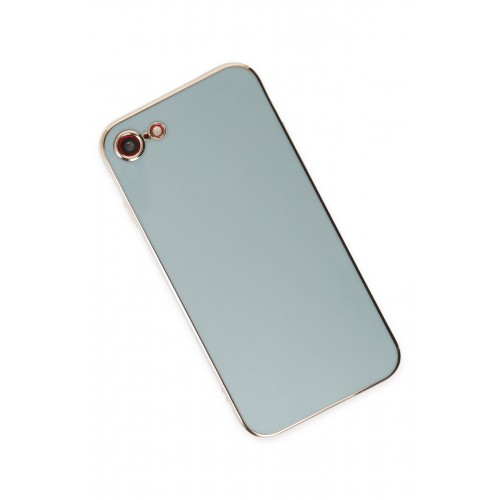 Newface iPhone 7 Kılıf Volet Silikon - Açık Yeşil Newface iPhone 7 Kılıf Volet Silikon - Açık Yeşil