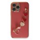 Newface iPhone 14 Pro Kılıf Esila Silikon - Kırmızı