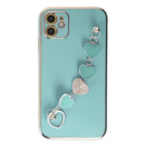 Newface iPhone 11 Kılıf Esila Silikon - Su Yeşili Newface iPhone 11 Kılıf Esila Silikon - Su Yeşili