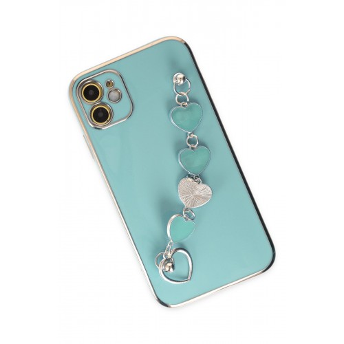 Newface iPhone 11 Kılıf Esila Silikon - Su Yeşili Newface iPhone 11 Kılıf Esila Silikon - Su Yeşili