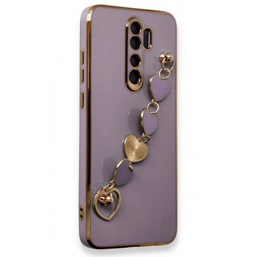 Newface Xiaomi Redmi Note 8 Pro Kılıf Esila Silikon - Mor