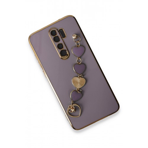 Newface Xiaomi Redmi Note 8 Pro Kılıf Esila Silikon - Mor Newface Xiaomi Redmi Note 8 Pro Kılıf Esila Silikon - Mor