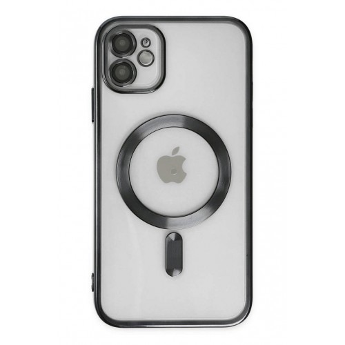 Newface iPhone 11 Kılıf Kross Magneticsafe Kapak - Siyah Newface iPhone 11 Kılıf Kross Magneticsafe Kapak - Siyah