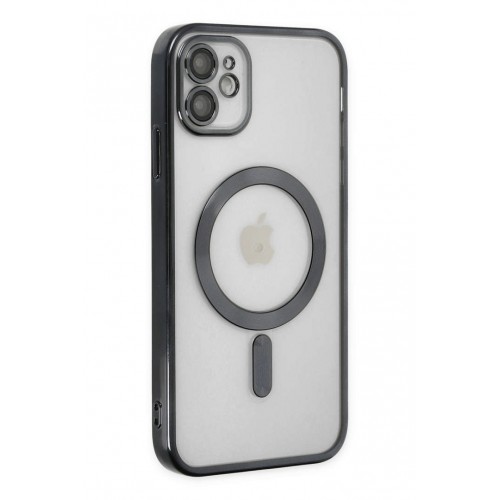 Newface iPhone 11 Kılıf Kross Magneticsafe Kapak - Siyah Newface iPhone 11 Kılıf Kross Magneticsafe Kapak - Siyah