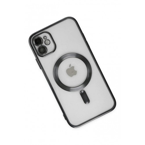 Newface iPhone 11 Kılıf Kross Magneticsafe Kapak - Siyah Newface iPhone 11 Kılıf Kross Magneticsafe Kapak - Siyah