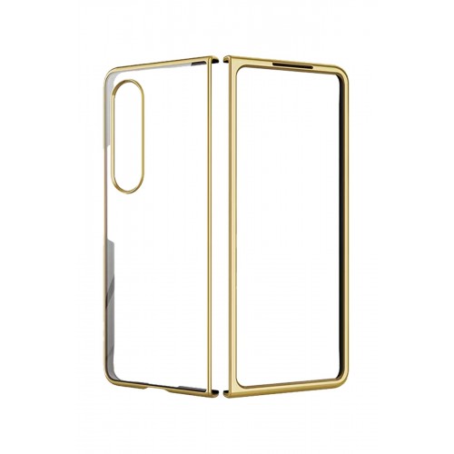 Newface Samsung Galaxy Z Fold 4 Kılıf Fold Element Kapak - Gold Newface Samsung Galaxy Z Fold 4 Kılıf Fold Element Kapak - Gold
