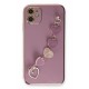 Newface iPhone 12 Kılıf Esila Silikon - Mor