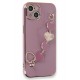 Newface iPhone 13 Kılıf Esila Silikon - Mor