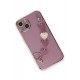 Newface iPhone 13 Kılıf Esila Silikon - Mor