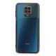 Newface Xiaomi Redmi Note 9S Kılıf Razer Lensli Silikon - Gold