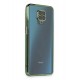 Newface Xiaomi Redmi Note 9 Pro Kılıf Razer Lensli Silikon - Yeşil
