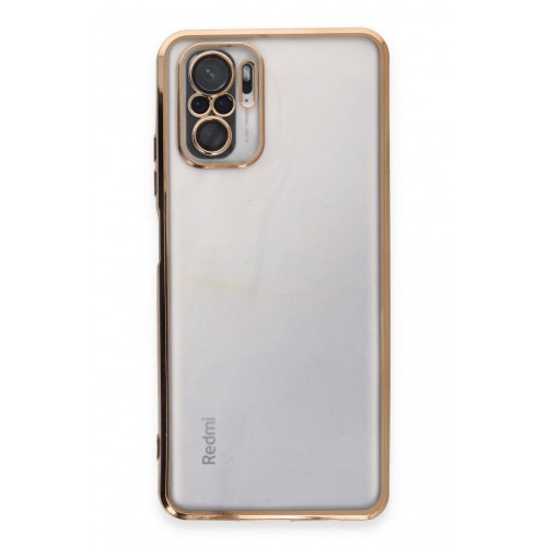 Newface Xiaomi Redmi Note 10S Kılıf Razer Lensli Silikon - Gold Newface Xiaomi Redmi Note 10S Kılıf Razer Lensli Silikon - Gold