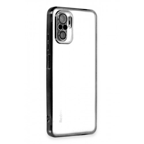 Newface Xiaomi Poco M5s Kılıf Razer Lensli Silikon - Siyah