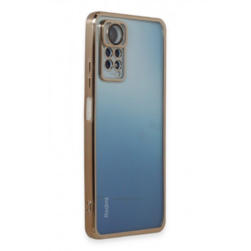 Newface Xiaomi Redmi Note 11 Pro Kılıf Razer Lensli Silikon - Gold Newface Xiaomi Redmi Note 11 Pro Kılıf Razer Lensli Silikon - Gold