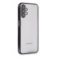 Newface Samsung Galaxy A04S Kılıf Razer Lensli Silikon - Siyah