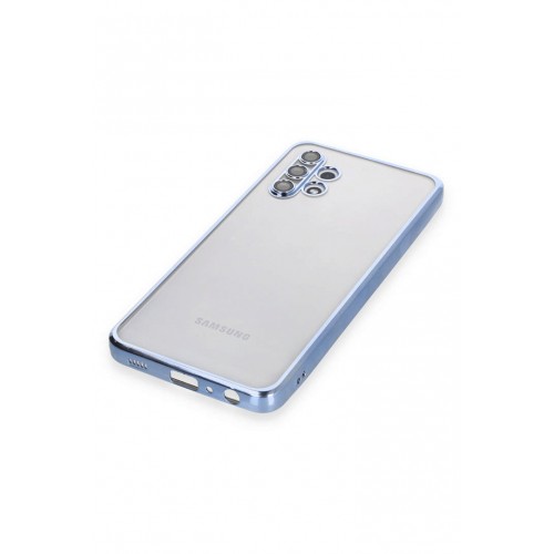 Newface Samsung Galaxy A32 Kılıf Razer Lensli Silikon - Açık Mavi Newface Samsung Galaxy A32 Kılıf Razer Lensli Silikon - Açık Mavi