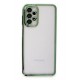 Newface Samsung Galaxy A23 4G Kılıf Razer Lensli Silikon - Yeşil